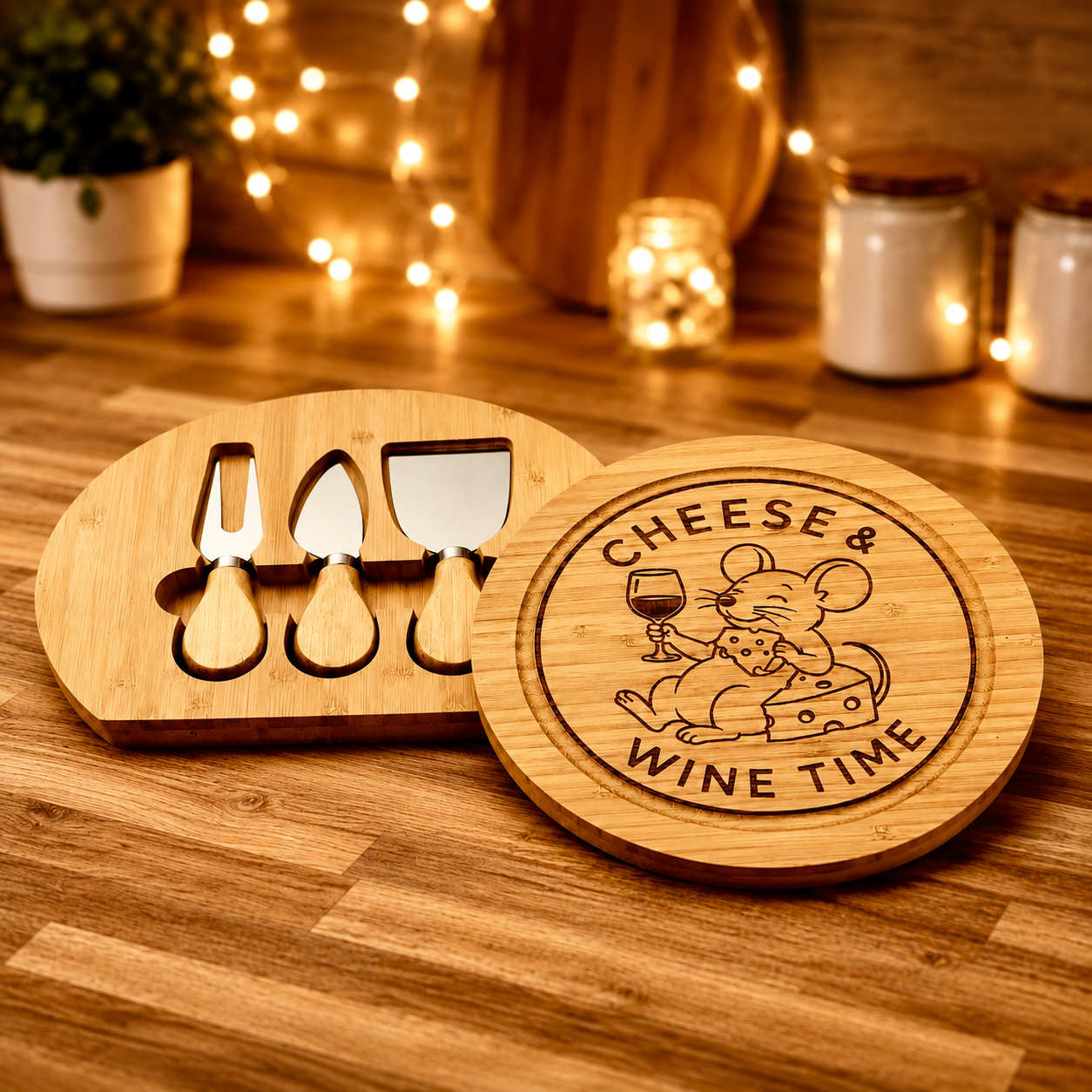 Mouse Cheeseboard Set